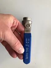 Female Straight Two-pieces Full Ports 304 Stainless Steel Ball Valve