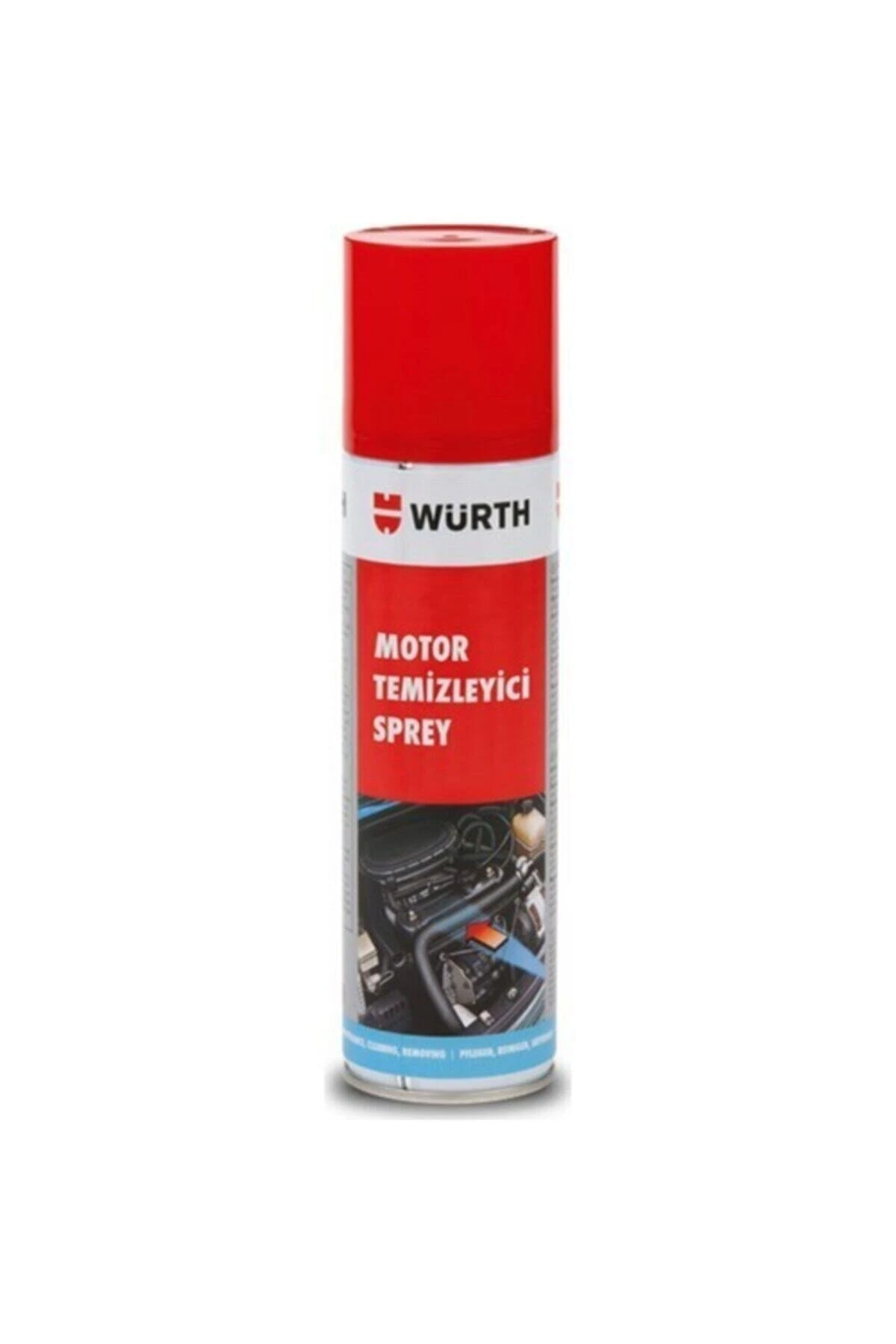 500 ml WURTH Fast Engine Cleaning Spray High Pressure Motor Cleaner