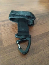 Guantes de equipo militar para acampada, accesorio con gancho, para exteriores, tácticos, cuerda de escalada, hebilla de almacenamiento, guante para acampada, hebilla colgante