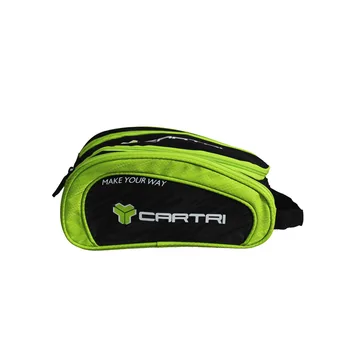 

CARTRI cosmetic bag paddle COOPER Black Green