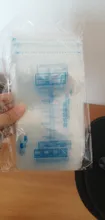 Bolsas de almacenamiento de leche materna para el congelador, etiquetas desechables de comida para bebé, seguro, 30 Uds.