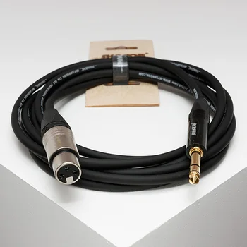 

Mc226-xfjs-10m microphone cable, xlrf-6. 35mm stereo, 10m, shnoor