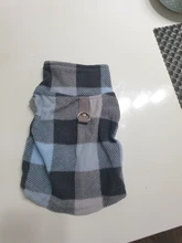 Vest Clothing Costume Pet-Jacket Fleece Doggy Puppy Animal Winter Warm for Soft-Plaid