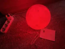 Desk-Lamp Night-Light Bedside Table 3d-Print Timeable Dropship Moon LED