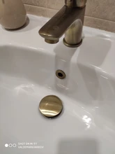 Sink Ceramic-Pots Overflow-Cover Chrome-Basin Round Plastic/copper-Insert 1pcs