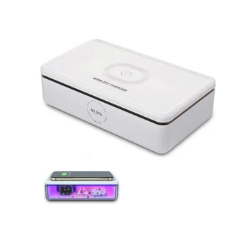 

Wireless Charging 15W UV Ozone EU box for Mask Sanitizer Box Disinfection Sterilizing Phone Charging Wireless Charger