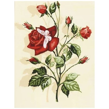 

Se926-226 canvas with a pattern of SEG de Paris 'rosa' 40*50 cm
