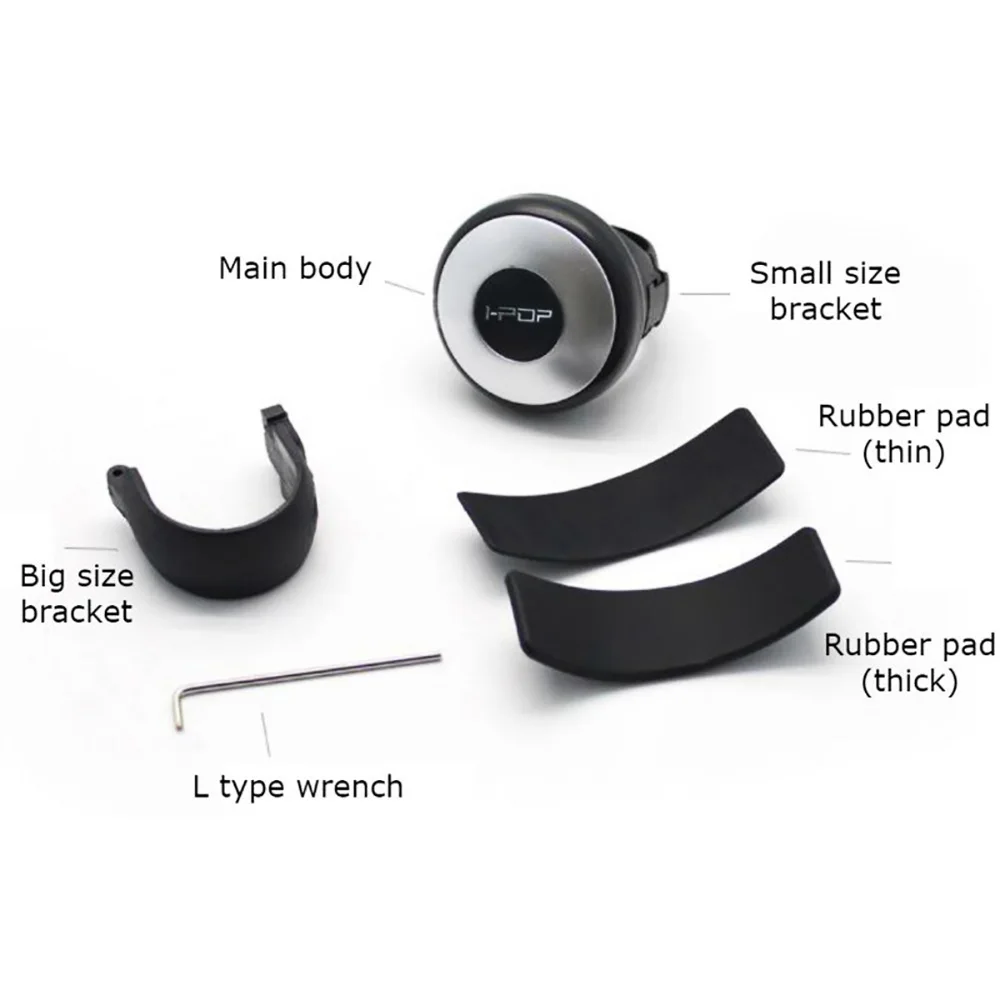 Универсальная ручка на руль автомобиля лентяйка поворотная рукоятка рулевое