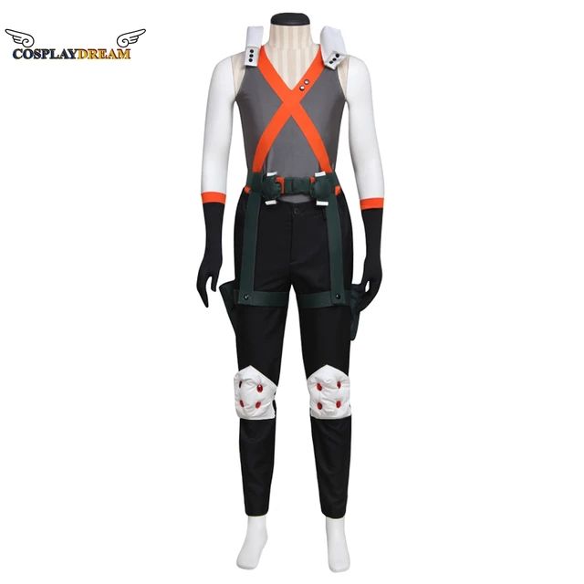 Boku no Hero Academia o Filme 3: Missão dos Heróis do Mundo Katsuki Bakugou  Traje Cosplay Halloween Carnaval Suit - AliExpress