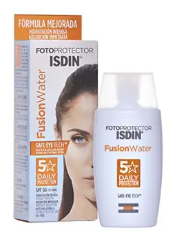 

ISDIN-photoprotector Fusion Water SPF 50-aqueous phase facial sunscreen for daily use, 50 ml