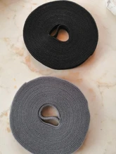 Bridas de Cable de alimentación de 5 metros, cinta de bucle multifunción de poliéster PP, sujetador, organizador de cables de cinta reutilizable