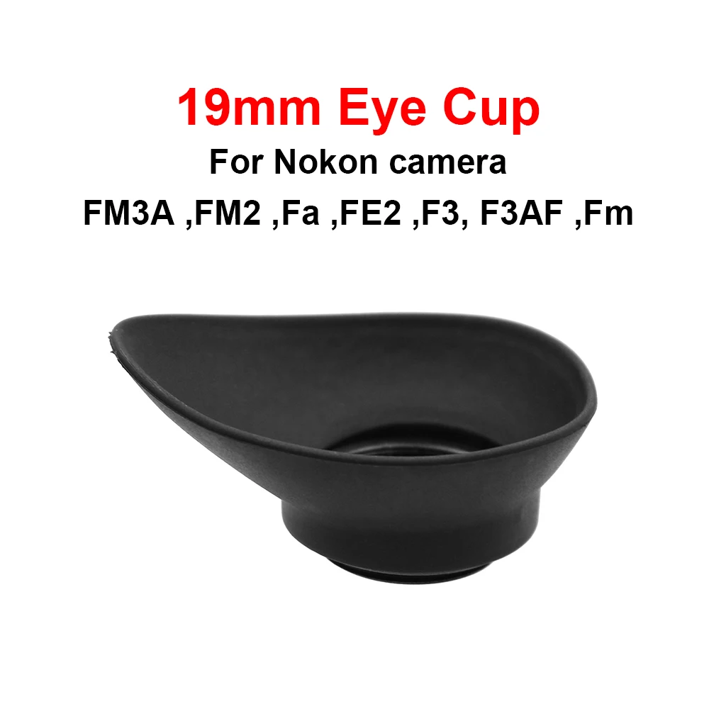 19mm Rubber Eye Cup for Nikon camera FM3A, FM2, FA, FE2, F3, F3AF, FM Camera Accessories - ANKUX Tech Co., Ltd