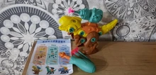 Conjunto de dinosaurios de juguete para niños, tuerca de tornillo de combinación, juguetes educativos de bloques con montaje, regalo