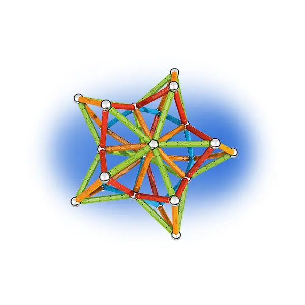 Конструктор магнитный Geomag "Confetti", 127 деталей