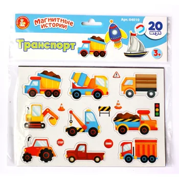 

Magnets "transport". Series magnetic stories (Euro suspension, 6x10 PCs)