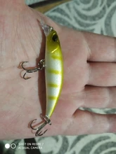 Sinking Minnow Fishing-Lure Hard-Bait Pike-Wobblers Bass Artificial-Japan Slowly 65mm