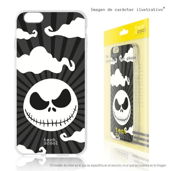 

FunnyTech®Stand case for Motorola Moto Silicone G7 Power L Nightmare Christmas vers. Black