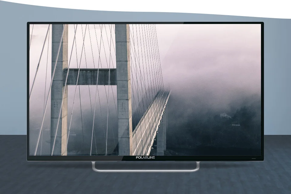 Телевизор 32" POLARLINE 32PL14TC HD [безрамочный экран]