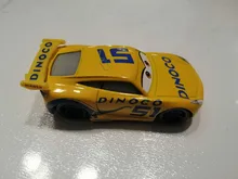 Disney Pixar Cars 3-Rayo McQueen Mater Pision Cup Mater 1:55, juguete de coche de aleación de Metal fundido a presión, regalo de cumpleaños para niños