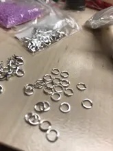 Conectores de gancho con cierre de langosta, 7 colores, 30 Uds., anillos de salto de círculo abierto, DIY, collar, pulsera, accesorios para hacer joyas, 100 Uds.