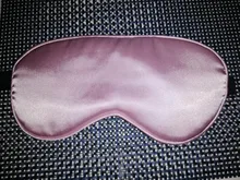 Cubierta de Ojos de imitación de seda para hombre y mujer, parche de sombra acolchado para dormir, antifaz para los ojos, antifaz para dormir, descanso de viaje, 1 Uds.
