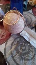2020 mujeres noche bolso de mano de día de diamantes de cristal bola redonda en forma de garras dama bolso boda bolso de hombro con cadena