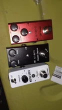 Pedal de efecto de guitarra Mini, DC 9V, con Control de intensidad