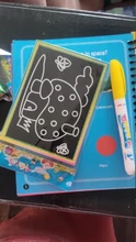 Kids Toys Drawing-Board Painting Magic-Pen Coloring Book Gift Doodle Christmas Birthday