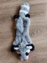 Squeaky Fun Dogs Animal Shape Toys Gift Set Large Non Stuffed Rabbit Honking Squirrel