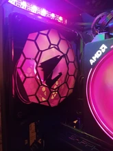 Radiator Fan-Cover Liquid-Cooler 120mm Fans Water-Cooling-Accessories Acrylic 3pcs/Lot