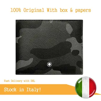 

Montblanc 118673 Sartorial Portafoglio Camouflage Grigio