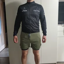 Pantalones cortos deportivos de camuflaje para hombre, 2 en 1, de secado rápido, para gimnasio, Fitness, trotar, entrenamiento, 2021