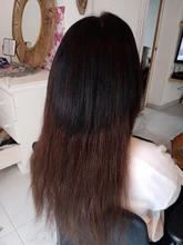 Extensiones de pelo ondulado brasileño, con cierre #2 #4, mechones rectos de color marrón claro con cierre de extensiones de cabello humano 4x4