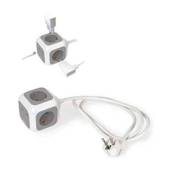 

Fonestar CUBIK-42UG Power Strip With White USB Charger