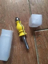 Vástago de 8mm para cortador de madera, herramientas eléctricas de carburo cementado arquitectónico, enrutador, Fresa de madera de corte, 1 ud.