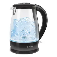 Чайник электрический VITEK VT-7081(MC)(Объем 1,7 л, подсветка, двусторонняя шкала уровня воды