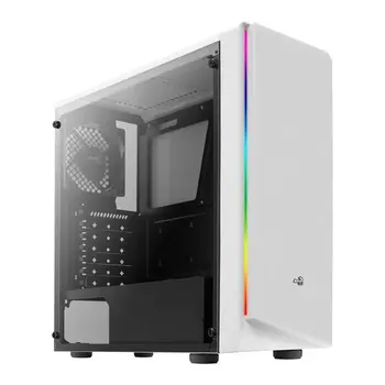 

Micro ATX / Mini ITX / ATX Midtower Case Aerocool Rift RGB LED White