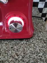 Tazón de acero inoxidable con motor de 4,5l CC, mezclador planetario silencioso, soporte de alimentos de 6 velocidades para cocina, mezclador de crema, batidor de huevos, batidora de masa