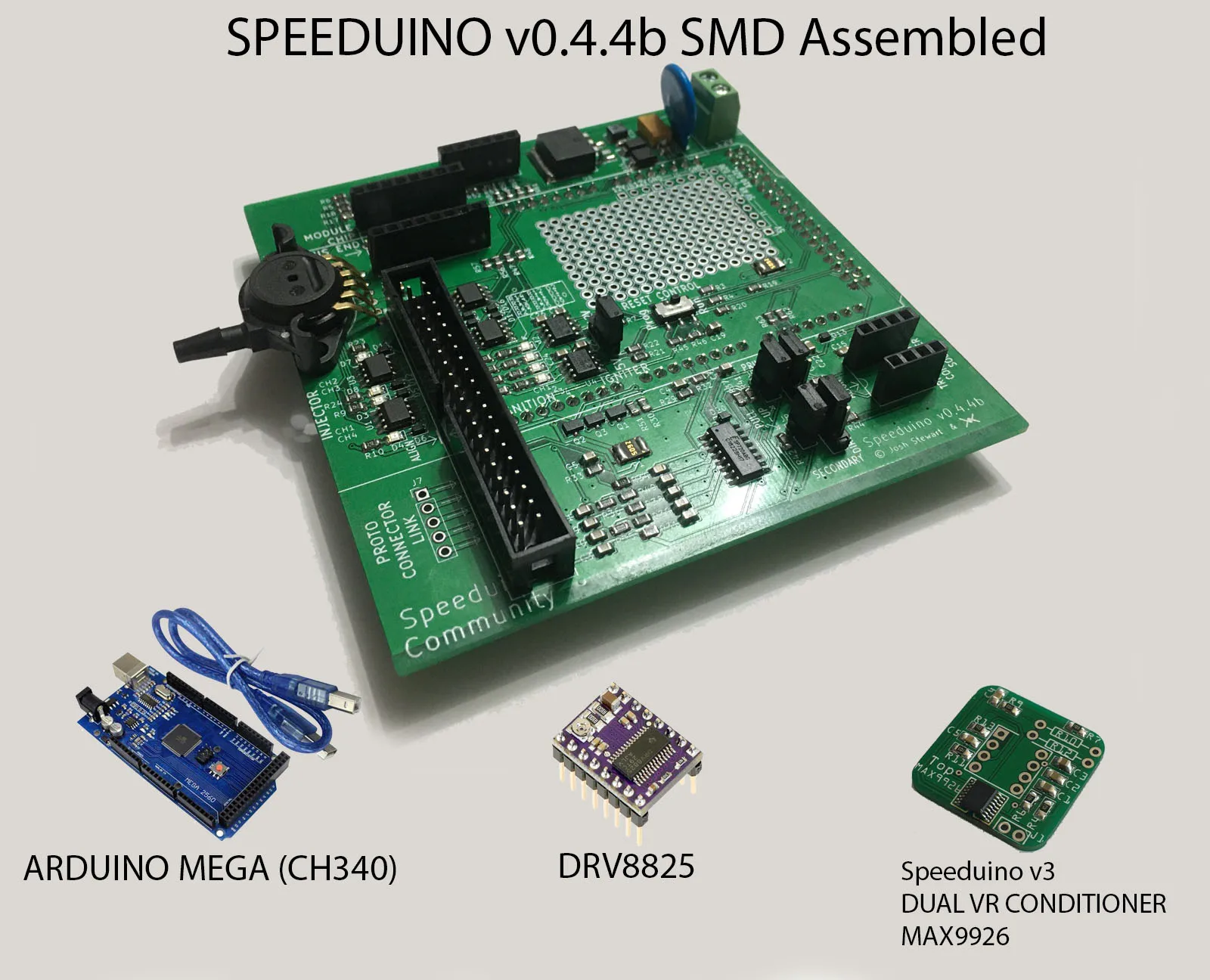 Speeduino V0.4.4b 0.4.4b Smd Pcb Assembled Kit Speeduino Kit Standalone