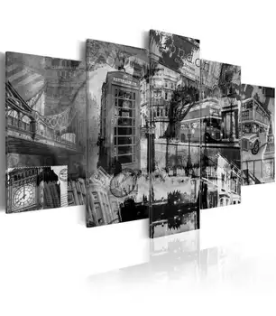 

Picture-the essence of London-5 pieces