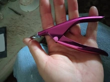 Cortador de bordes postizos, herramienta de uñas de 12,5 cm, Gel UV acrílico, manicura punta, tijera, pedicura artificial