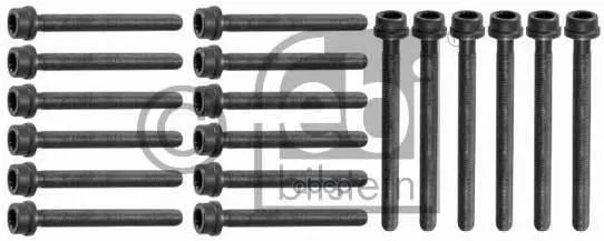 22034f_к-Кт Болтов Гбц! 18шт Vw Golf/Bora/Passat 2.3 V5 Aqn/Azx 00 Febi 22034 Febi арт. 22034