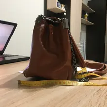 Bandolera de cadena gruesa plegable para mujer, bolso de hombro femenino A la moda, con asa, 2020