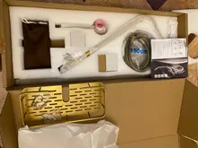 Faucet Mixer Tap Shower-Set Rainfall-Head Bathroom Brass Antique Wall-Mounted Dual-Handles