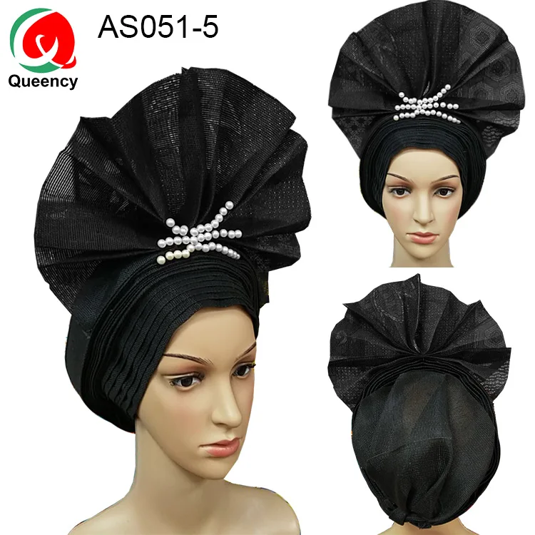 AS051 дизайн королевы и красивая Нигерия ASO OKE головной убор ручной работы авто геле с бисером для женщин для танцев вечерние и свадебные DHL