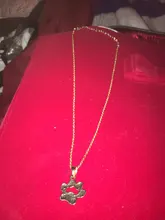 Collar dorado y plateado con huellas de perro y gato para mujer, accesorios de joyería, Gargantilla con pata de Animal