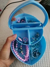 Conjunto de collar y pulsera de princesa Elsa para niños y niñas, caja de regalo de joyería con pinza para el pelo de Frozen 2, regalo de Navidad y vacaciones