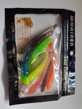 Soft Lures Wobblers Jig Fishing Worm Carp-Bass Silicone Swimbait Proleurre Easy-Shiner