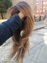 EASIHAIR-Peluca de BoBo marrón oscuro con flequillo, sintética, ondulada, de capa media, para mujeres negras, Cosplay, fiesta, resistente al calor, Natural