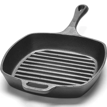 

Frying Pan-grill 26 cm cast iron corrugated Mayer & Boch 27434